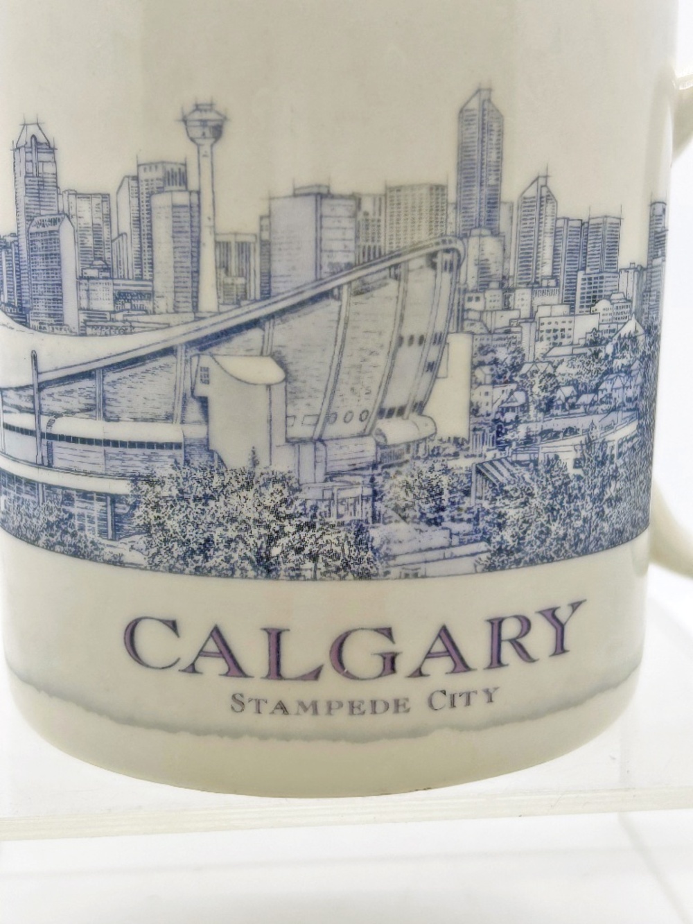Starbucks Calgary Architecture Series Mug Stampede City Skyline - Picture 5 of 8